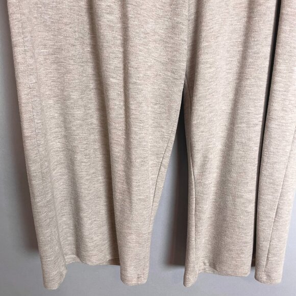 Aritzia Wilfred Free Sweatpants‎ Cropped Wide Leg Straight Beige Women XL Pants - Picture 6 of 11